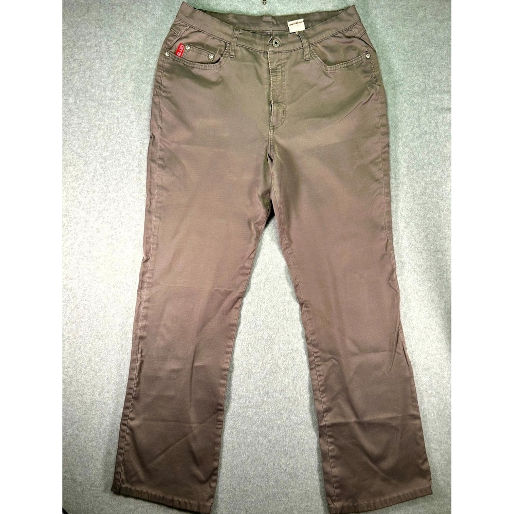 C'est Toi Pants Womens 3XL Brown Cotton Stretch 5 Pockets Straight Leg Outdoor